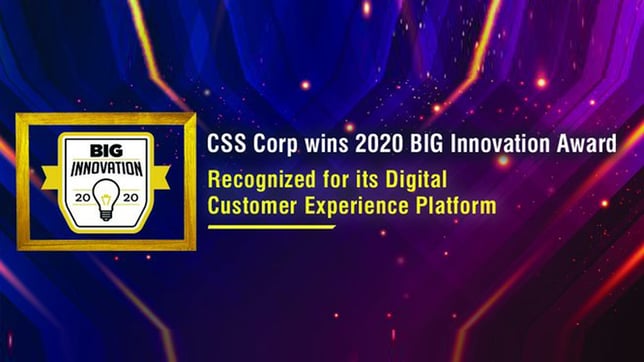 CSS Corp wins the 2020 BIG Innovation Award
