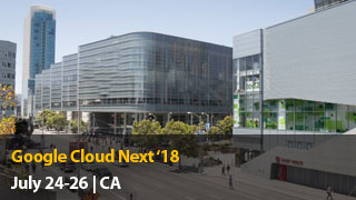 Meet us at Google Cloud Next 2018